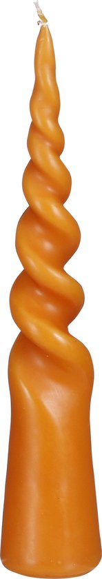 8720362139997 - Twist Kegelkerze - H25 x Ø5 cm - Orange