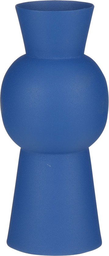 8720362183754 - Strada Vase - H20 x Ø85 cm - Metall - Blau