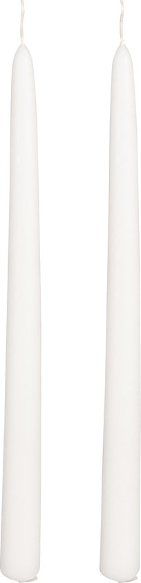 8720362214830 - Tafelkerze - 2er Set - H29 cm - Creme