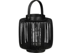 8720362219118 - Mica Havard Windlicht Havard schwarz Ø 20 x 23 cm