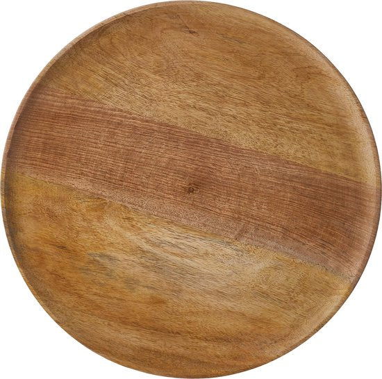 8720362241065 - Duko Teller - Ø40 cm - 100% FSC Mango Holz - Braun