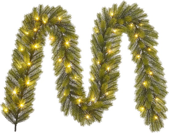 8720362250043 - Trees Nigata Girlande mit LED Beleuchtung - L270 cm - Grün