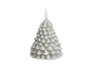 8720362351771 - - Mica Kerze led Weihnachtsbaum 12 x ø 85 cm grau batteriebetrieben Timer