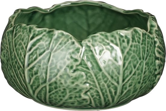 8720362379683 - Blumentopf Kraut - H10 x Ø19 cm - Porzellan - Grün