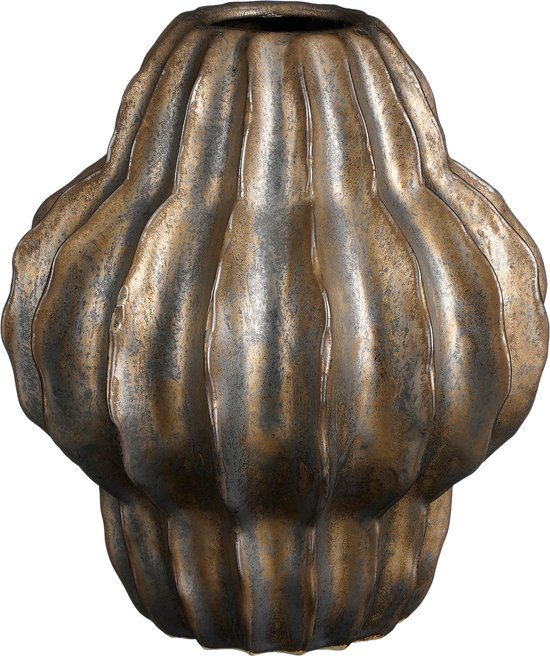 8720362597773 - Altea Vase - H28 x Ø25 cm - Keramik - Bronze