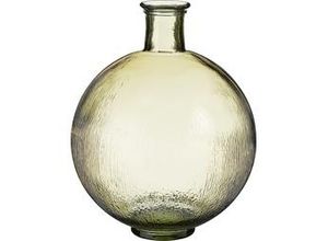 8720362635208 - - Mica Flasche Firenza hellbraun Recyeltes Glas ø 34 x 42 cm Vase