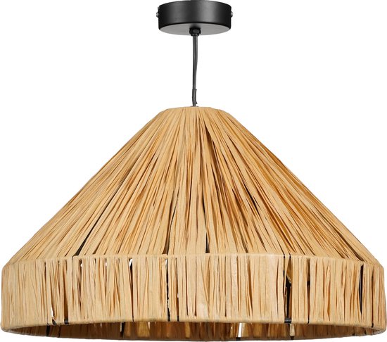 8720362657729 - Elisa Pendelleuchte - H24 x Ø40 cm - Raffia - Hellbraun 8720362657729 - Elisa Pendelleuchte - H24 x Ø40 cm - Raffia - Hellbraun