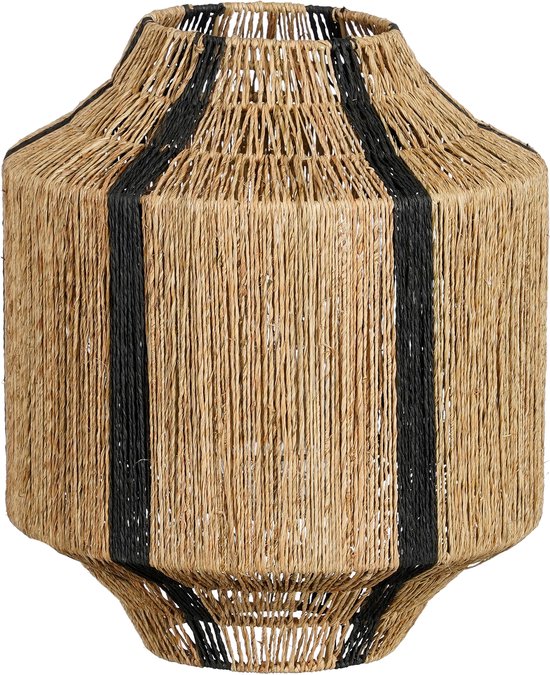 8720362661771 - Liliano Laterne - H36 x Ø30 cm - Jute - Schwarz