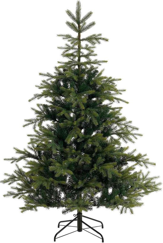 8720362940760 - Trees Künstlicher Weihnachtsbaum Grimshaw - 132x132x185 cm - PVC Hartholz - Grün