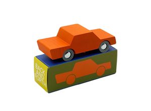 8720387266029 - Spielzeugauto ORANGE aus Holz