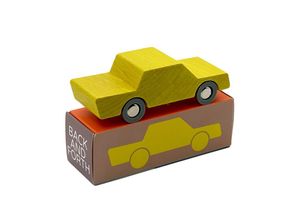 8720387266036 - Spielzeugauto YELLOW aus Holz