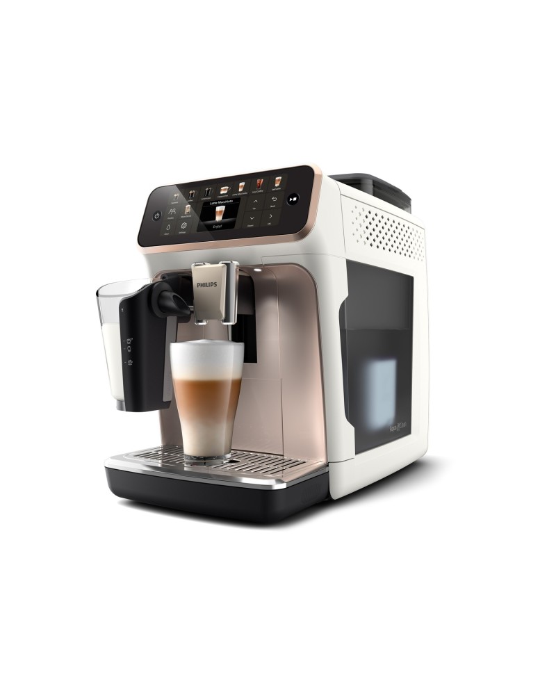 8720389032363 - Espressomaschinen Series 5500 Latte Go Kaffeevollautomat EP5543 80 Gold Weiß Series 5500 Latte Go Kaffeevollautomat EP5543 80