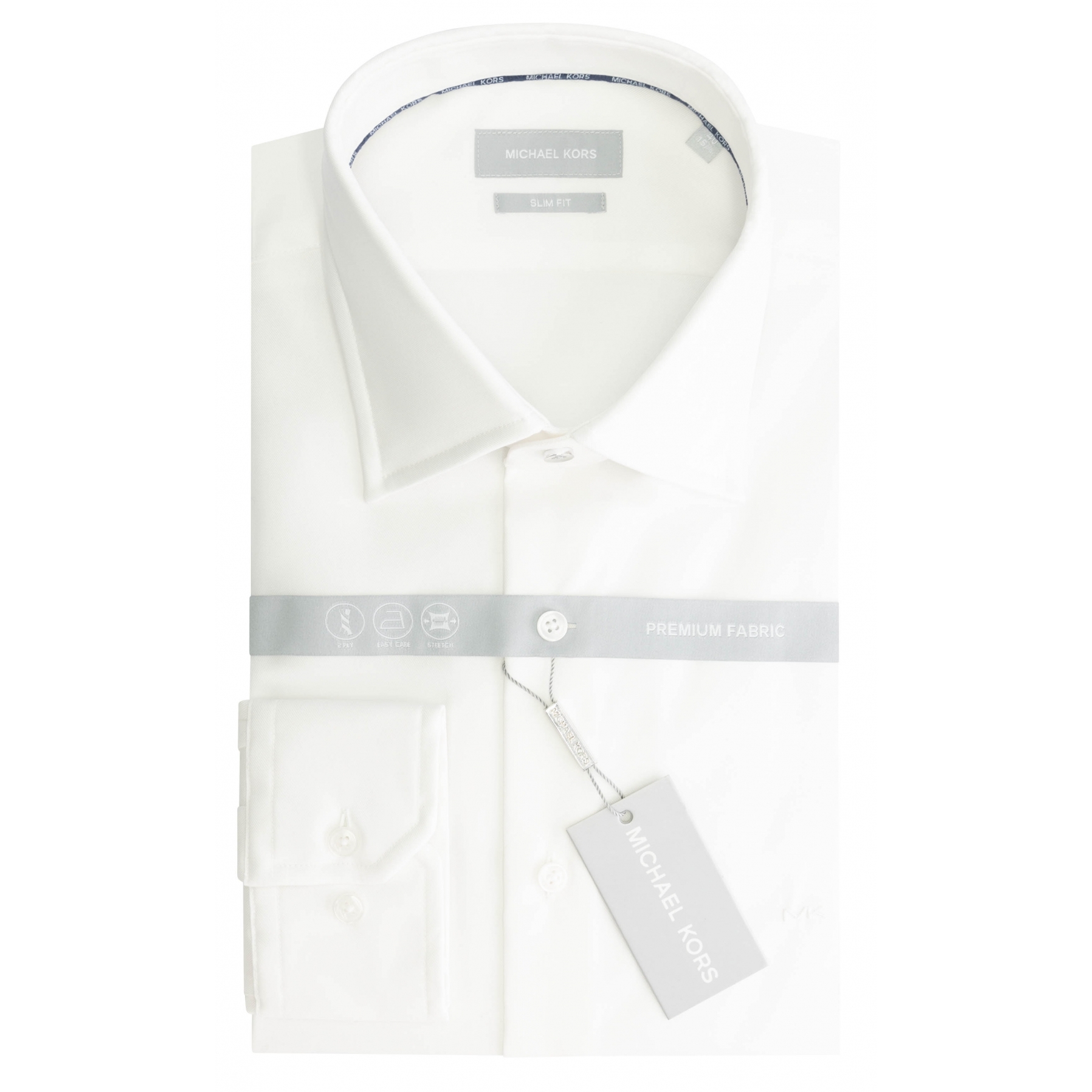 8720509617050 - Slim Twill Hemd mit 2 Falten Michael Kors 8720509617050 - Slim Twill Hemd mit 2 Falten Michael Kors