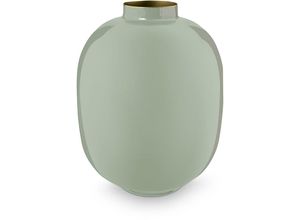 8720512743746 - Dekovase PIP STUDIO Vase grün B25cm H32cm T25cm Ø25cm Metall Vasen