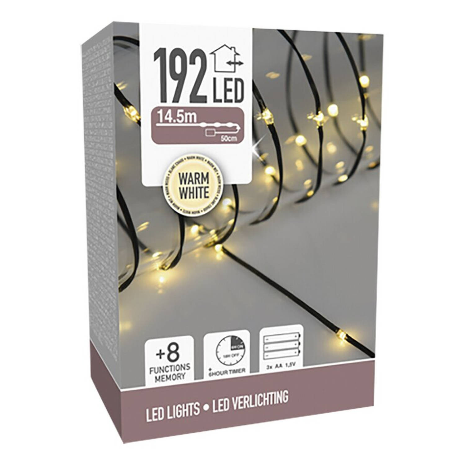 8720573014977 - Lichterkette LED BLACK (L 1440 cm)