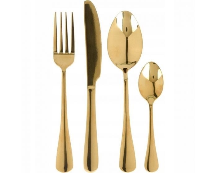 8720573136501 - Besteckset - 16 Teile - Gold