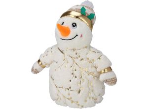 8720573249843 - Home Styling - Weihnachtsfigur Schneemann Plüsch 38 cm