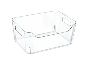 8720573361958 - Excellent Houseware - Organizer aus transparentem Kunststoff 7 l