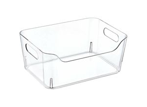 8720573361996 - Excellent Houseware - Organizer aus transparentem Kunststoff 7 l