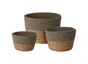 8720573480567 - Home Styling - Aufbewahrungskörbe Naturfaser 3er-Set