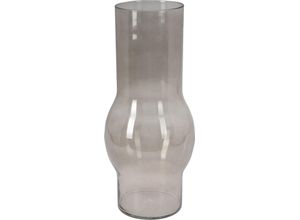 8720573488082 - Vase (DH 18x43 cm) DH 18x43 cm grau Blumenvase Blumengefäß