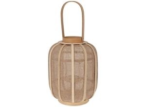 8720573511834 - Hängelaterne Rattan 24x31 cm Beige H&s Collection Beige