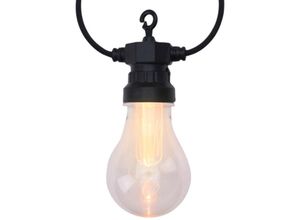 8720573554336 - Ledkia - LED-Girlande Außen mit 10 Glühbirnen Turmell 75m Warmes Weiß 2700K 7500 mm