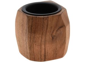 8720573691079 - Home Styling - Teelichthalter aus Akazienholz 6 cm