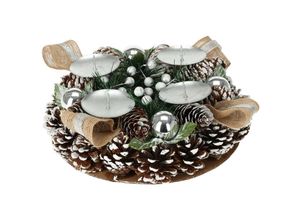 8720573729550 - Home Styling - Kerzenhalter Adventskranz ø 22 cm