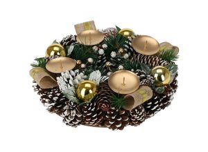 8720573732710 - Home Styling - Kerzenhalter Adventskranz ø 27 cm