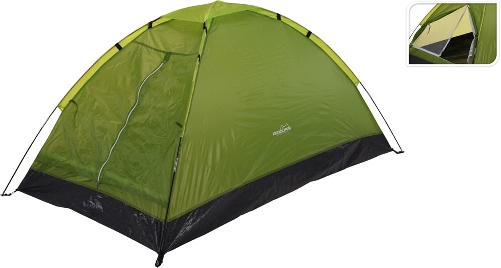 8720573927512 - Reddclifs | Pop-up Zelt für 2 Personen - 200 x 120 x 100cm - Grün