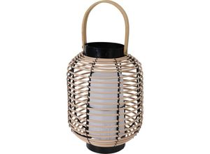 8720573965767 - Home Styling - Laterne aus Rattan mit Griff led