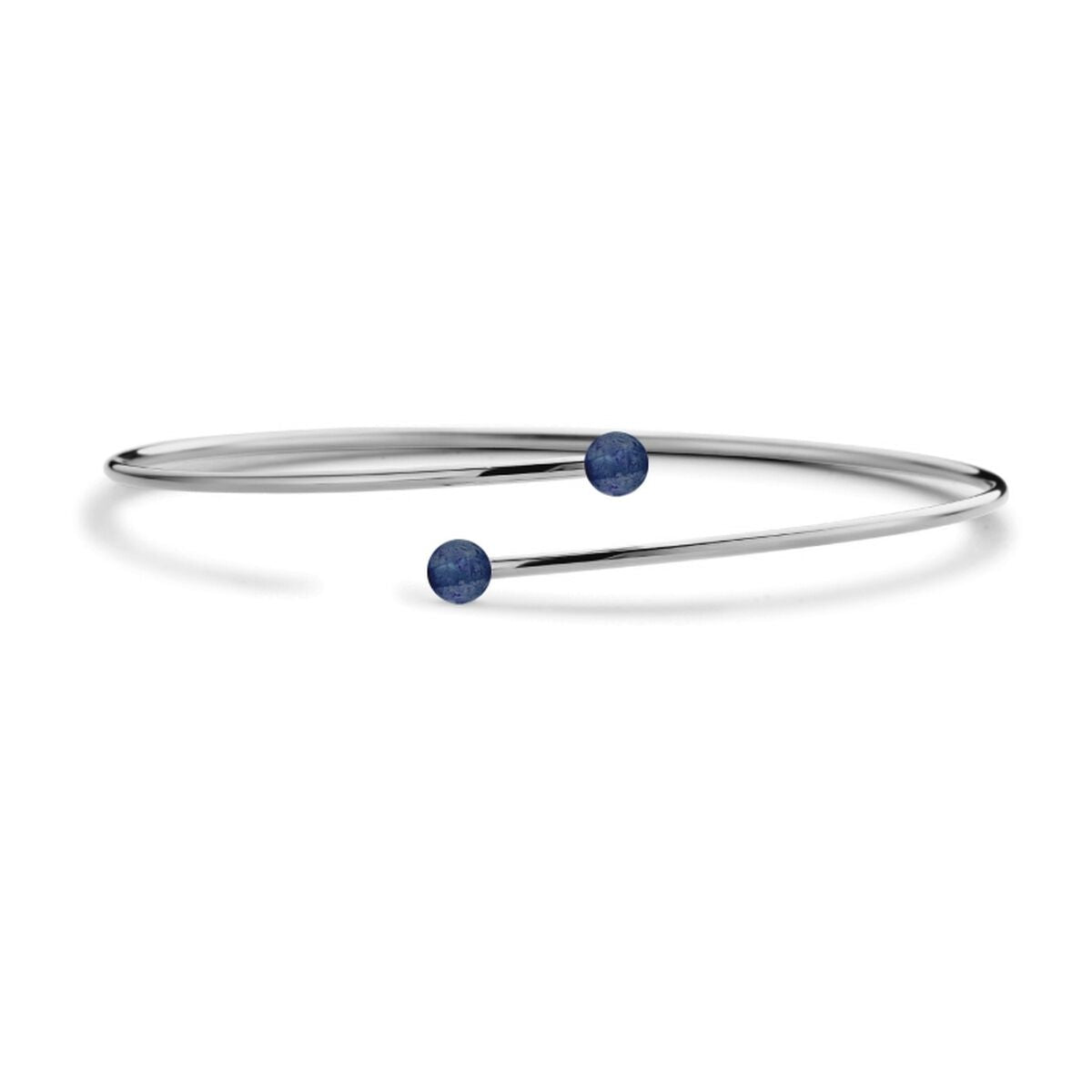 8720574619508 - Damenarmreif 8CB-90865 Silberfarben Blau 8720574619508 - Damenarmreif 8CB-90865 Silberfarben Blau