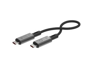 8720574620504 - USB-C-Kabel Linq Byelements LQ48028 Schwarz Grau