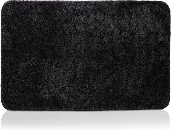 8720589102163 - WITTS Badematte - Luxusmatte - 60x90cm - Hohe Qualität - Schwarz - Duschmatte - Badematten