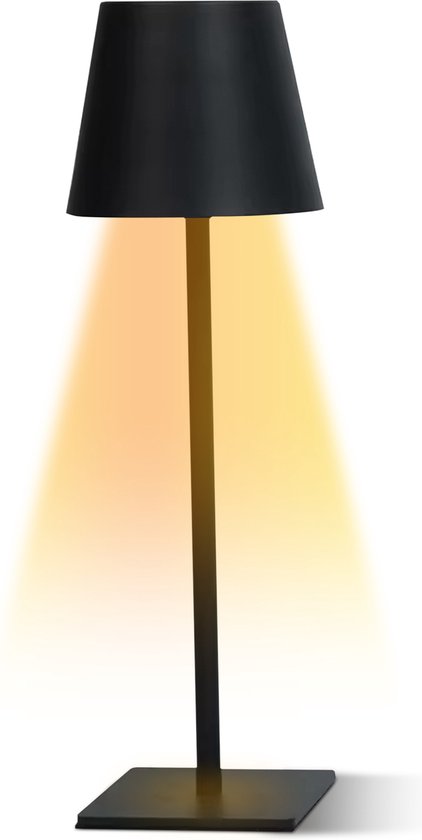 8720589102897 - WITTS Tischlampe - Tischlampe für das Schlafzimmer - Wiederaufladbare Tischlampe - Tischlampe für das Schlafzimmer