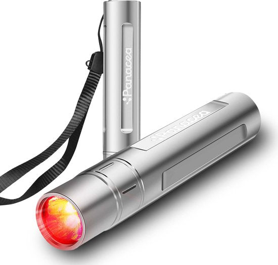 8720589292215 - ReviveTorch Schmerzlinderung Rotlichttherapie Infrarotlampe - Schmerzlinderung - tragbar - Muskel- und Gelenkschmerzen - Körper und Gesicht