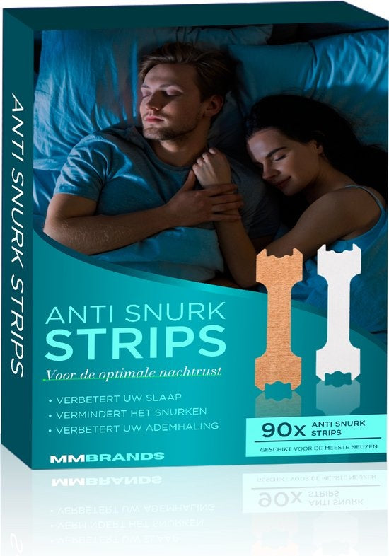 8720589588240 - Anti Snore Nasal Strips - Nasenspreizer Schnarchen Lösung - 90 Stück