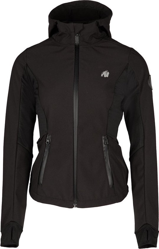 8720604453881 - Gorilla Wear Victoria Softshell Jacke - Schwarz - S