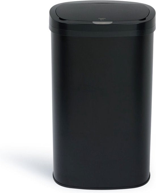 8720604886924 - Touch Bin Mülleimer - 58 Liter - Schwarz - 70x29x41cm