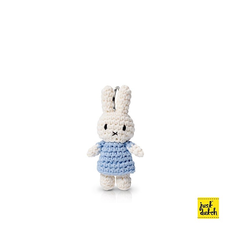 8720618227836 - Gehäkelter Miffy-Schlüsselanhänger Just Dutch