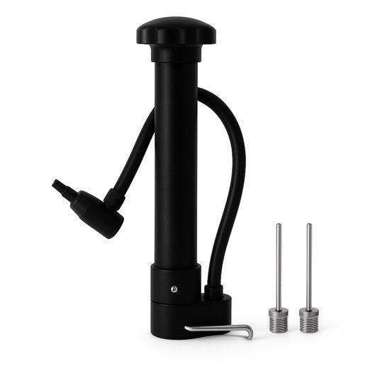 8720618346933 - Ball Pump - Ballpumpen - 2 extra Nadeln - Schnelles Aufpumpen - Einfach zu bedienen - Schwarz 8720618346933 - Ball Pump - Ballpumpen - 2 extra Nadeln - Schnelles Aufpumpen - Einfach zu bedienen - Schwarz