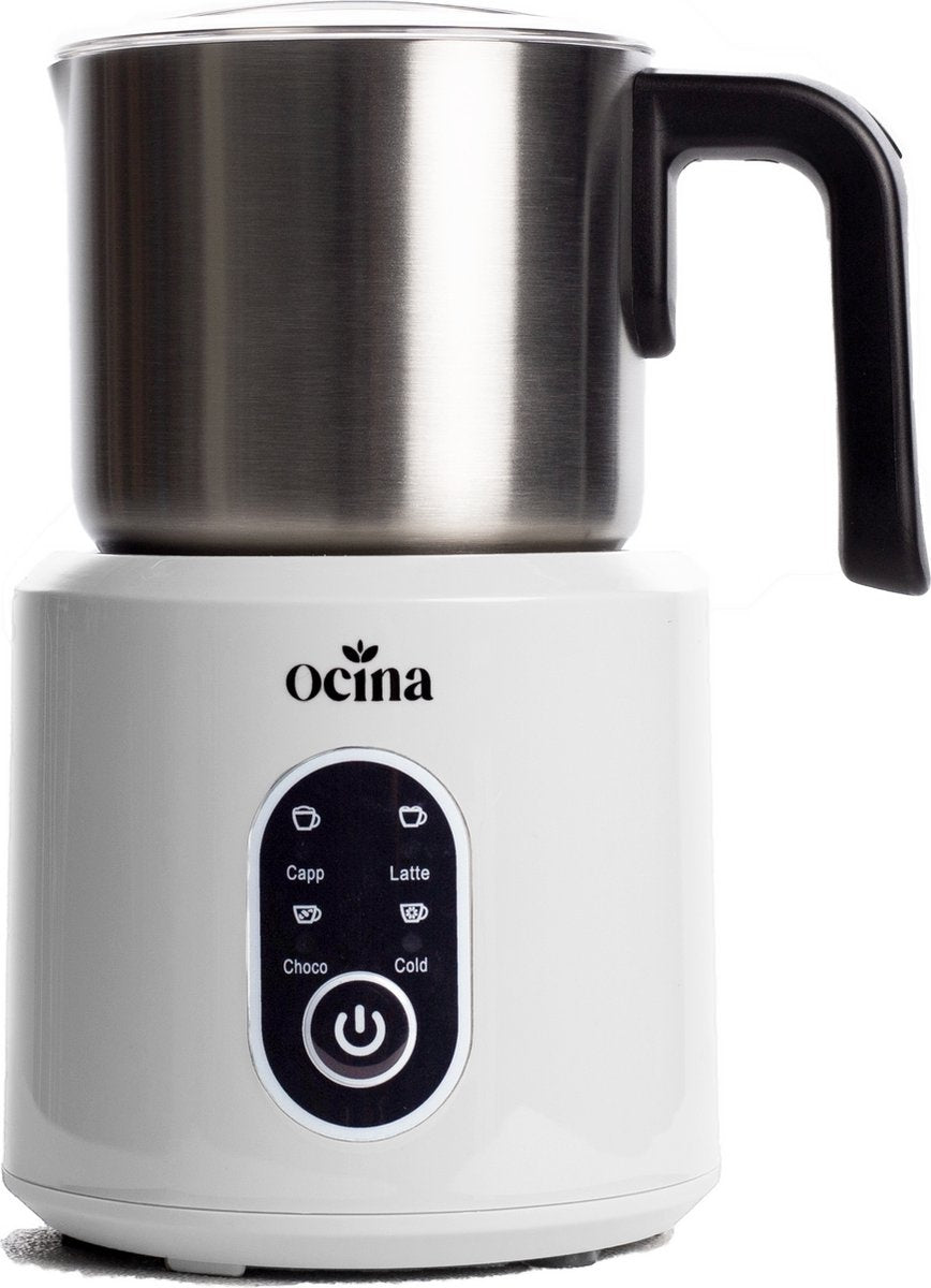 8720618695031 - Ocina - Milchaufschäumer - Elektrisch - 4-in-1 Funktion - 350 ML - Weiß