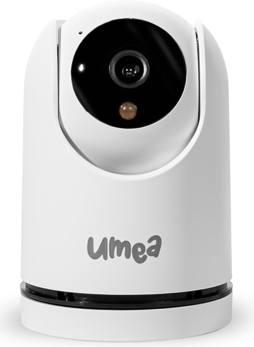 8720618695222 - Umea Baby Monitor - Baby Monitor mit Kamera - Sicherheitskamera - Sicherheitskamera - 1080P - Ton und Bewegungserkennung - Mit App - Weiß