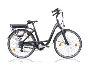 8720618724809 - Villette le Bonheur City E-bike Damen 28 Zoll 7 Gang grau