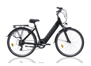 8720618724991 - Villette lAmant Eco City E-bike Damen 104 Ah 7 Gänge Schwarz