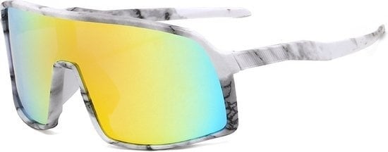 8720618740472 - GarpexÂ¬Ã† Radsportbrille - Sportbrille - Polaroid Sonnenbrille - Sonnenbrille - Rennrad - Mountainbike - Motorrad - Camouflage Frame Gold Lens