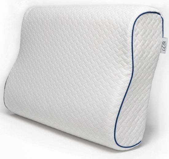 8720618853165 - EL Life Orthopädisches Kissen gegen Nackenschmerzen - Ergonomisches Memory Foam Kissen - 40x60cm