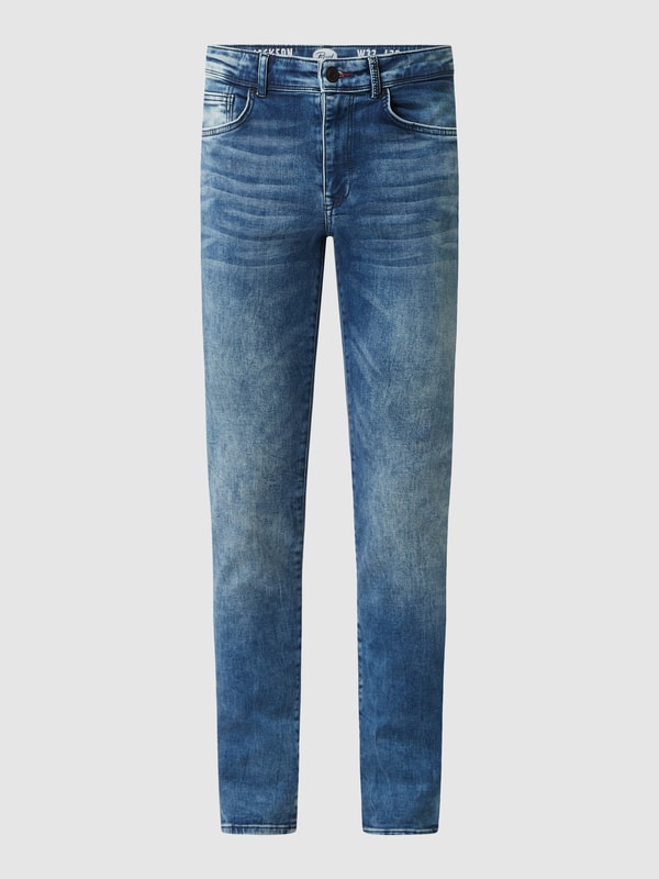 8720625171306 - Petrol-Jeans-Hose - Slim Fit - Blau - Größe 31 34