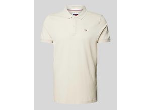 8720636407098 - Slim Fit Poloshirt mit Logo-Stitching